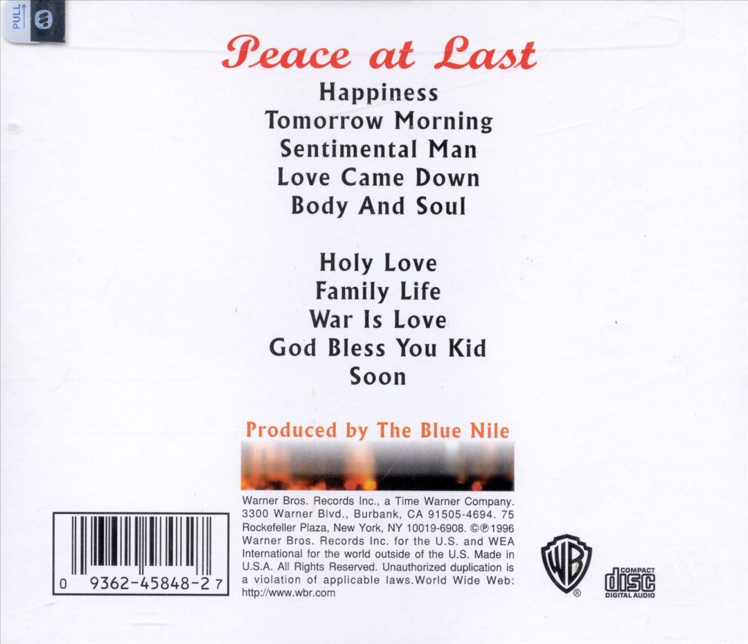Peace at Last cover art
