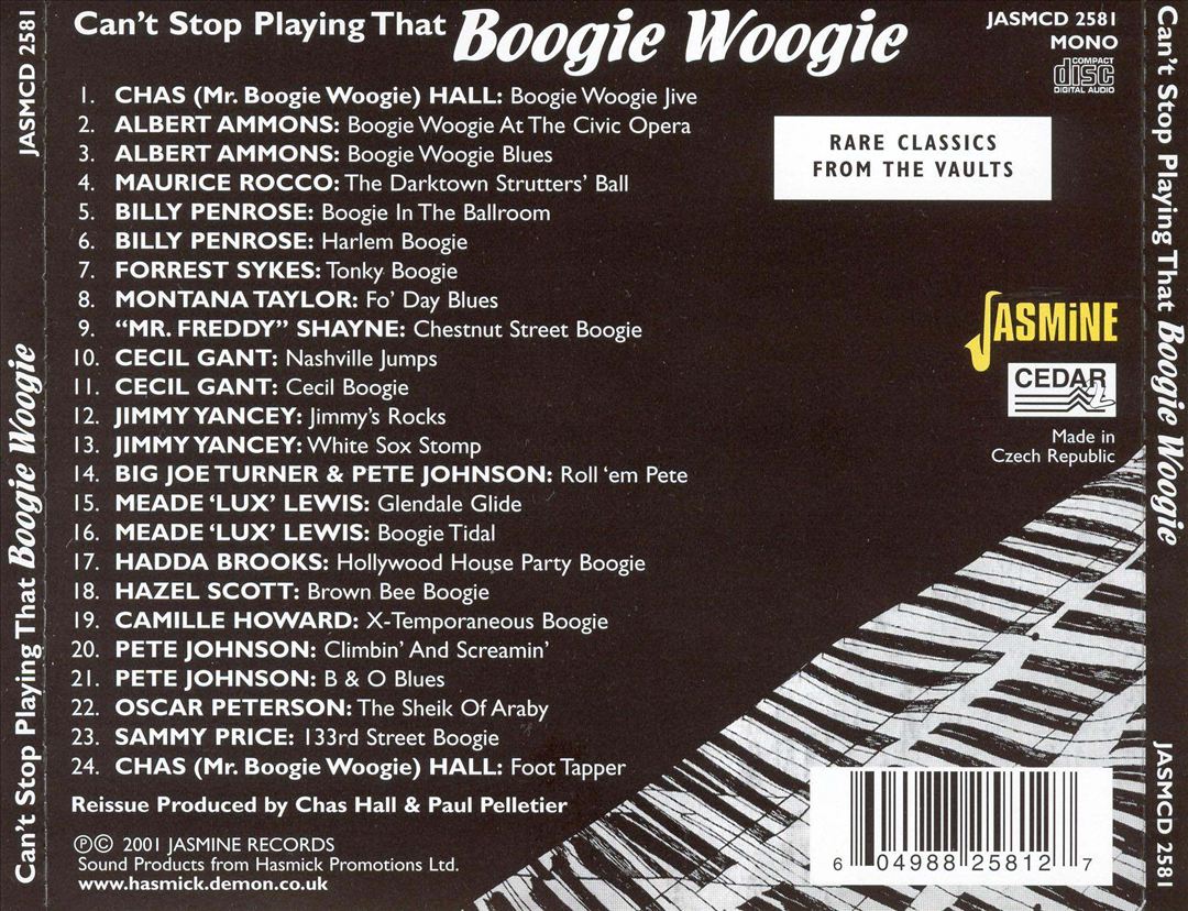 Can't Stop Playing That Boogie cover art