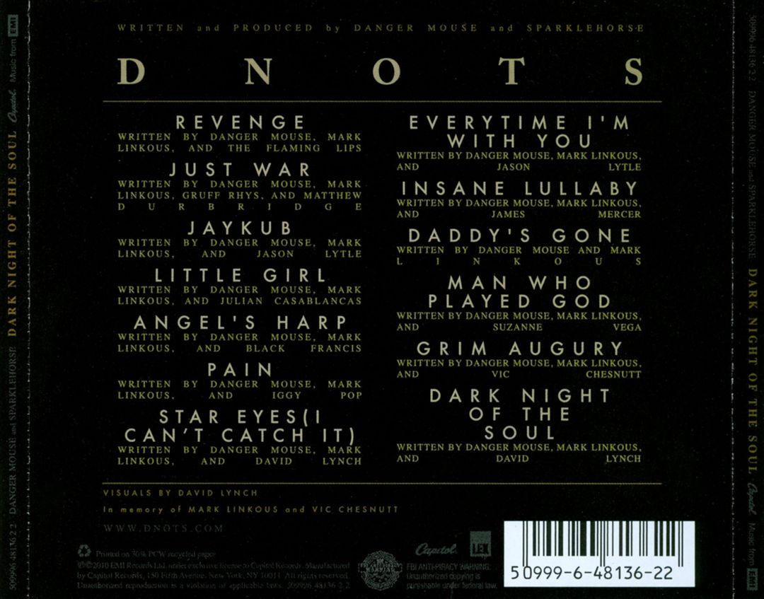 Dark Night of the Soul cover art