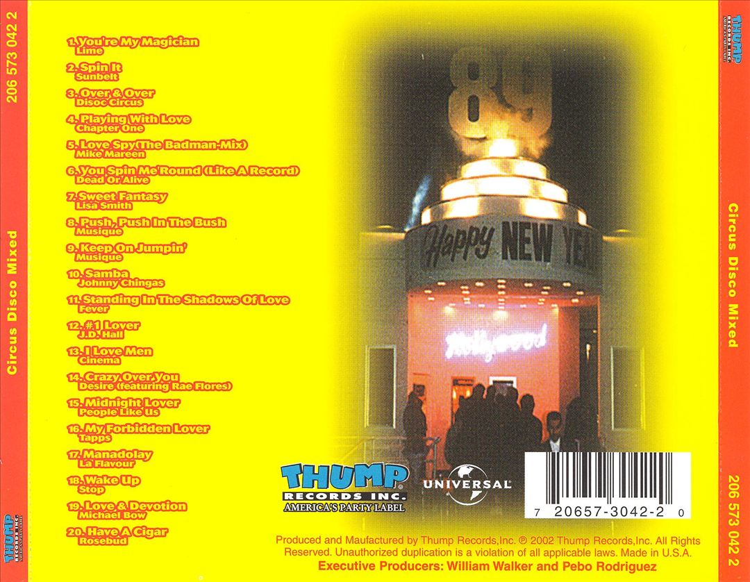 Circus Disco Non Stop Mixed cover art