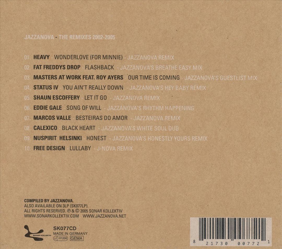 Remixes 2002-2005 cover art