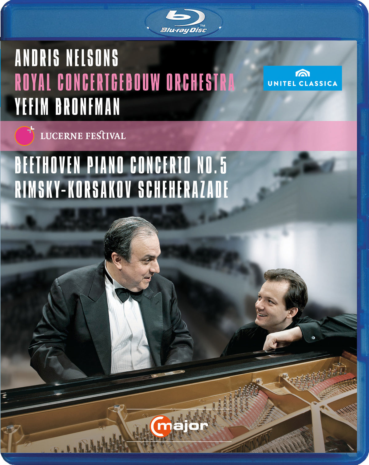 Beethoven: Piano Concerto No. 5; Rimsky-Korsakov: Scheherazade [Video] cover art