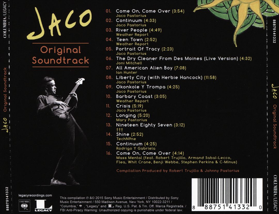 Jaco [Original Soundtrack] cover art