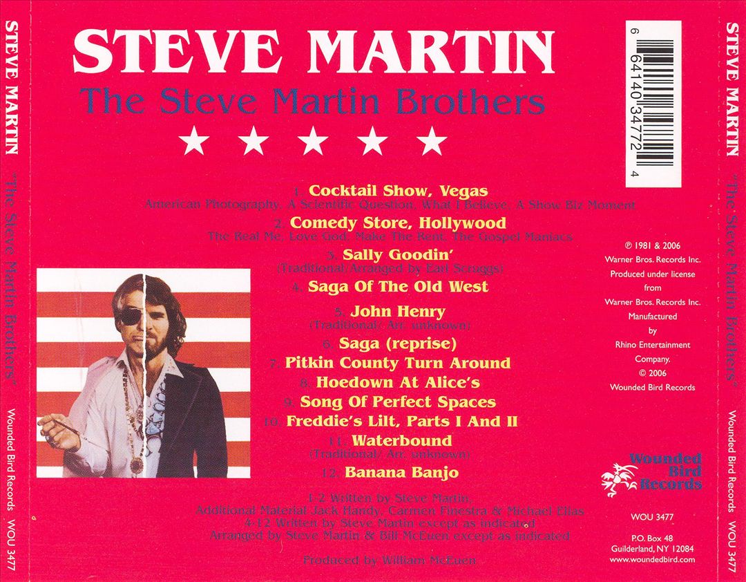 Steve Martin Brothers cover art