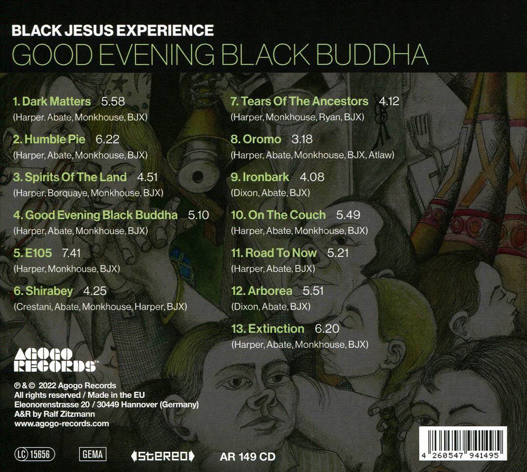 Good Evening Black Buddha cover art