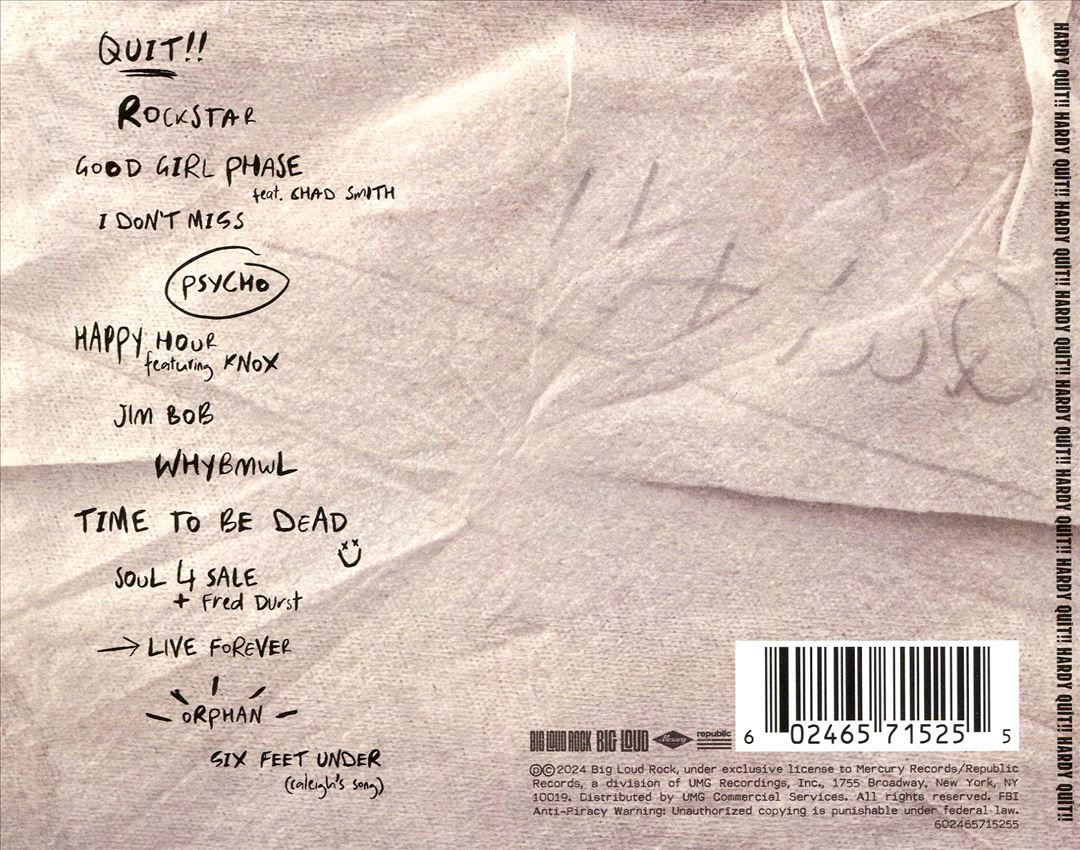 Quit!! cover art