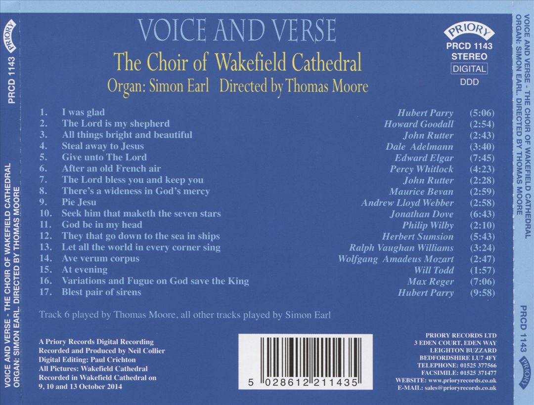 Voice and Verse cover art