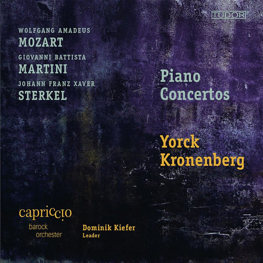 Mozart, Martini, Sterkel: Piano Concertos cover art