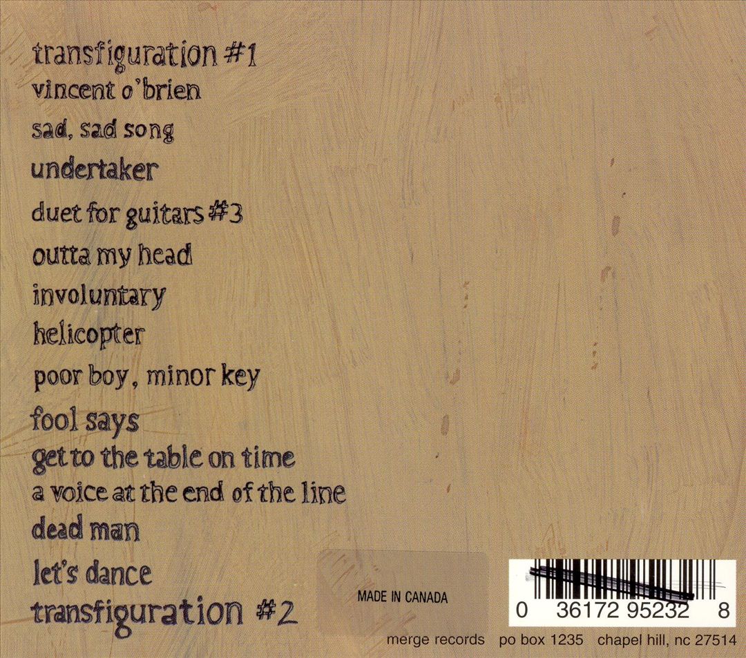 Transfiguration of Vincent cover art