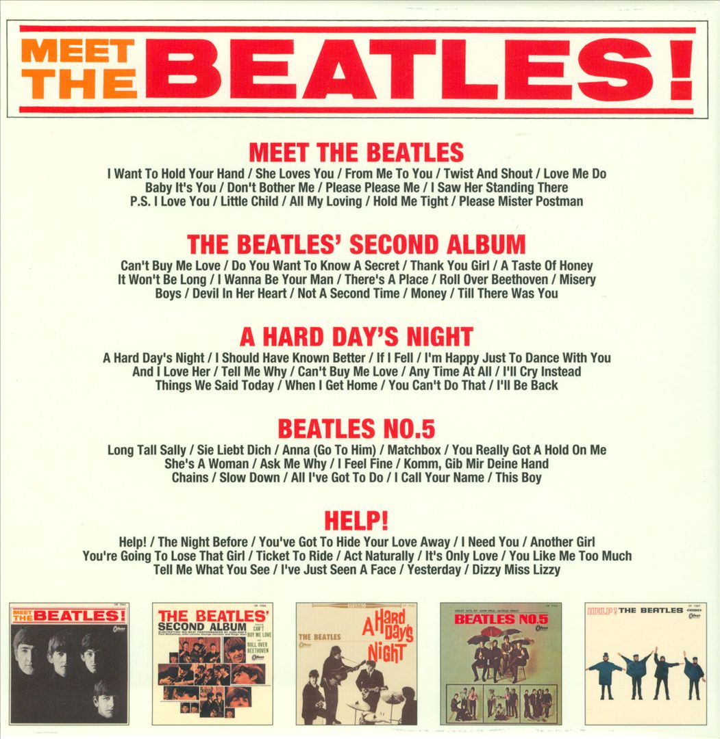 Meet the Beatles! [5 Disc Boxset] cover art