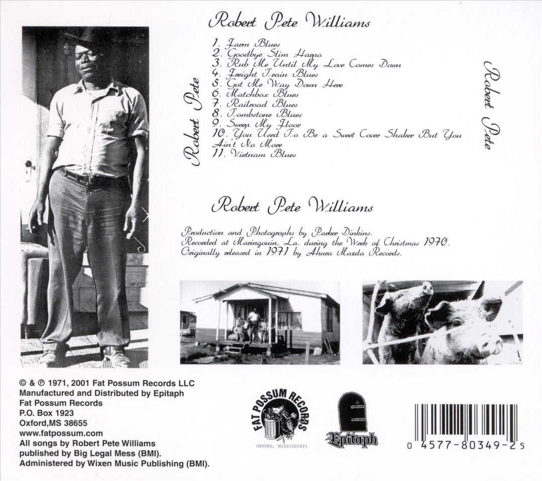 Robert Pete Williams cover art