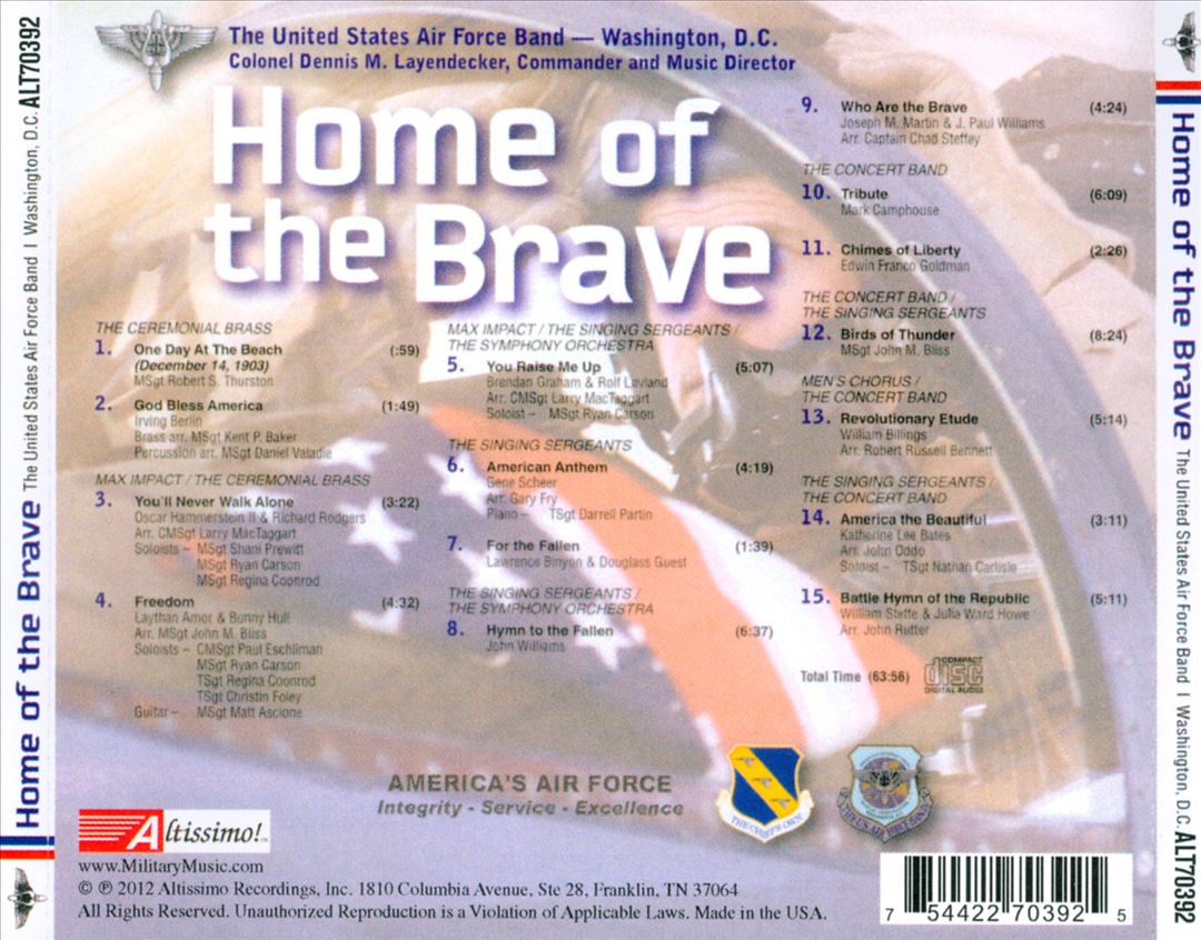 Home of the Brave cover art