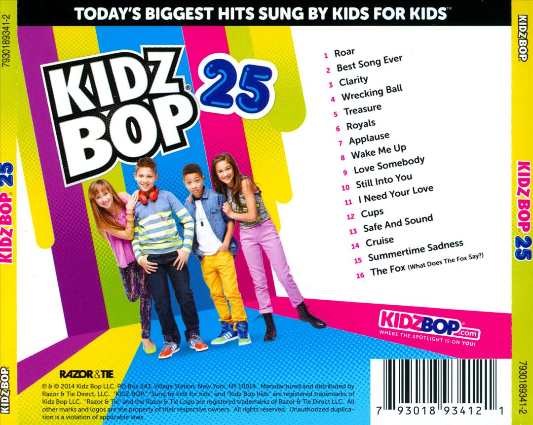 Kidz Bop 25 cover art