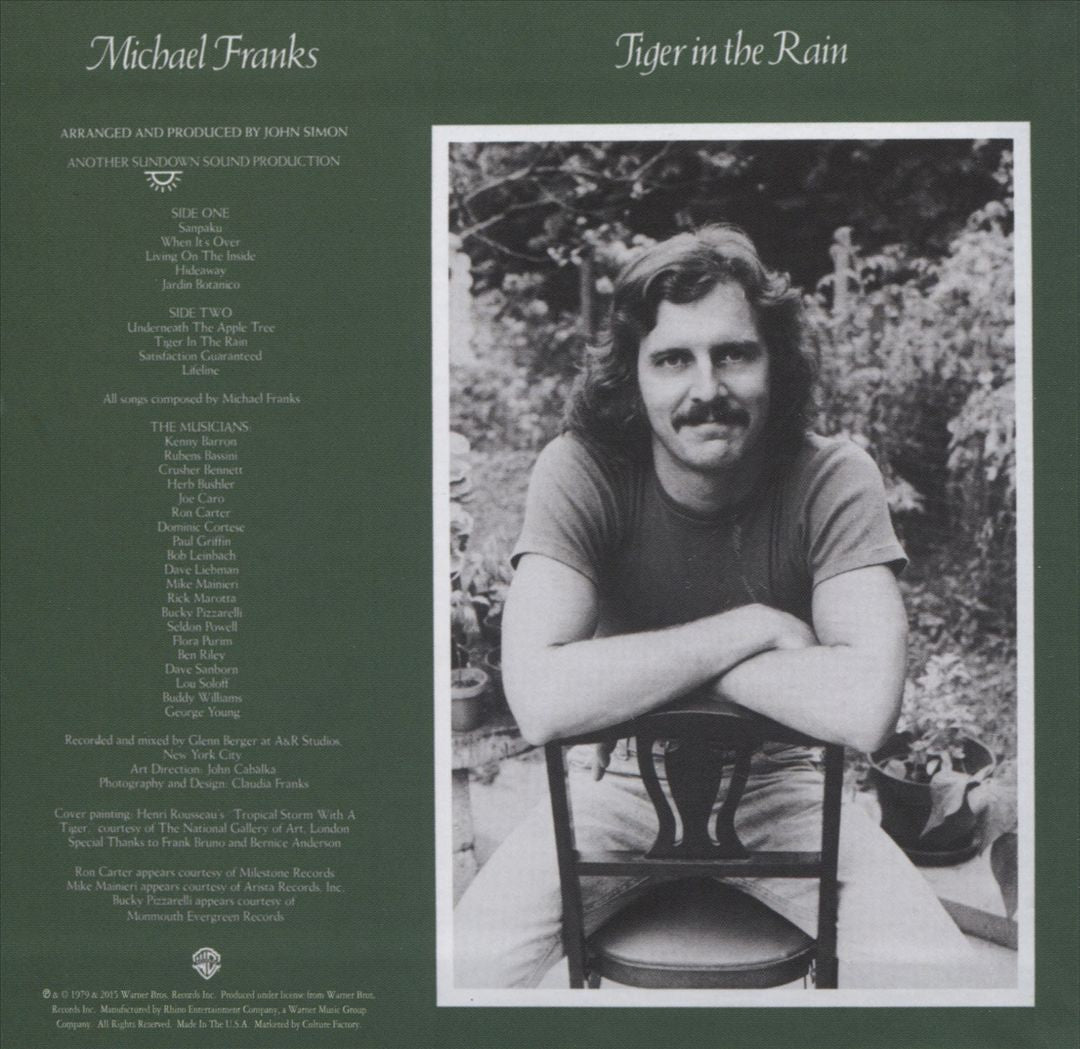 Tiger in the Rain cover art