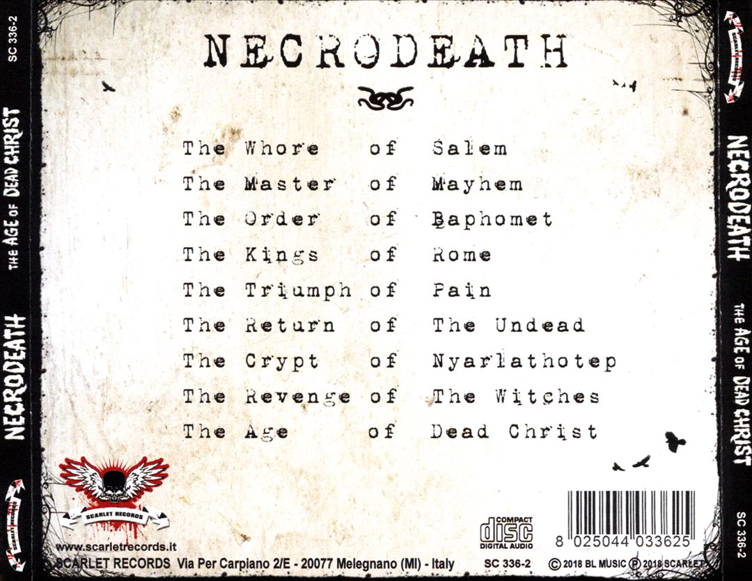 Age of Dead Christ cover art