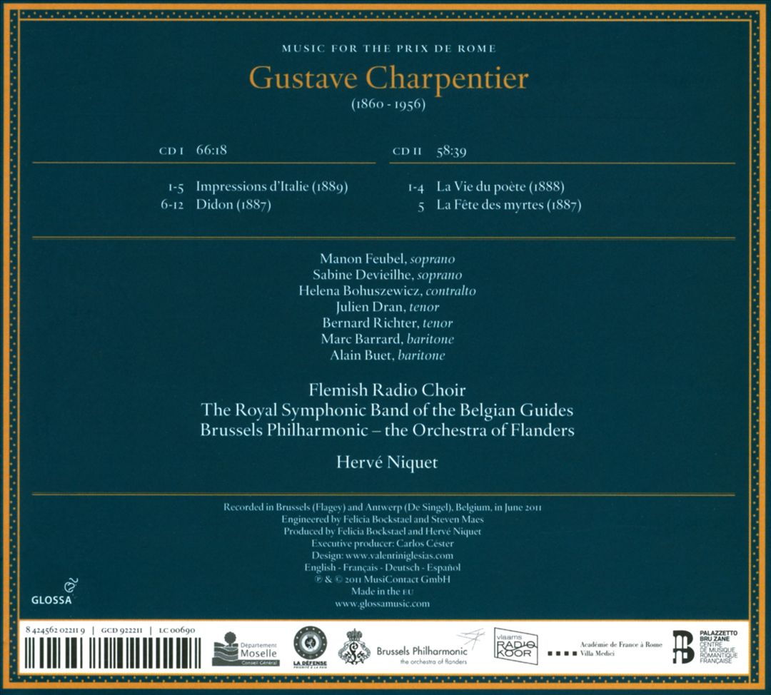 Charpentier: Music for the Prix de Rome cover art