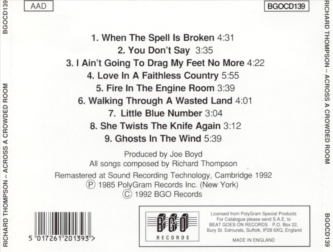 Across a Crowded Room [BGO] cover art