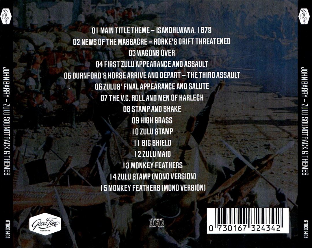 Zulu [Original Motion Picture Soundtrack & Themes] cover art