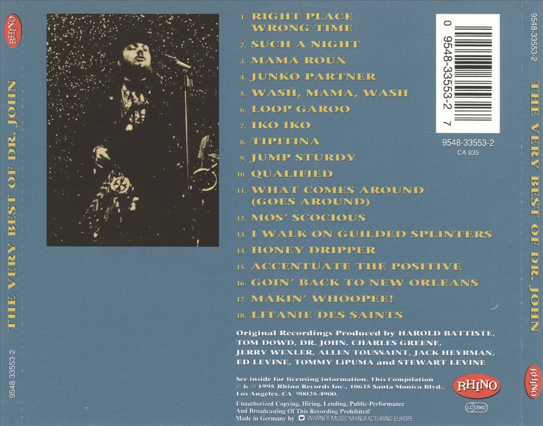 Very Best of Dr. John cover art