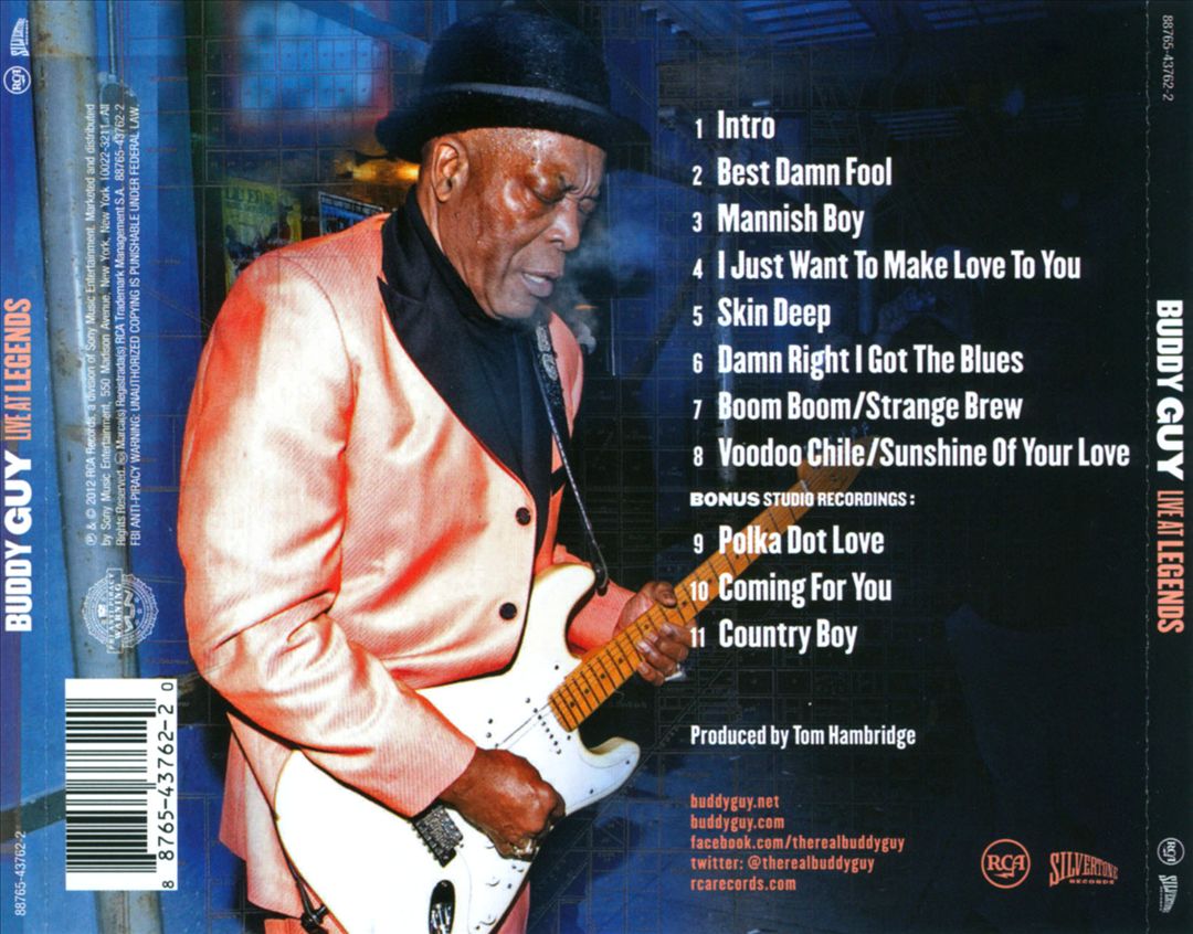 Live at Legends cover art