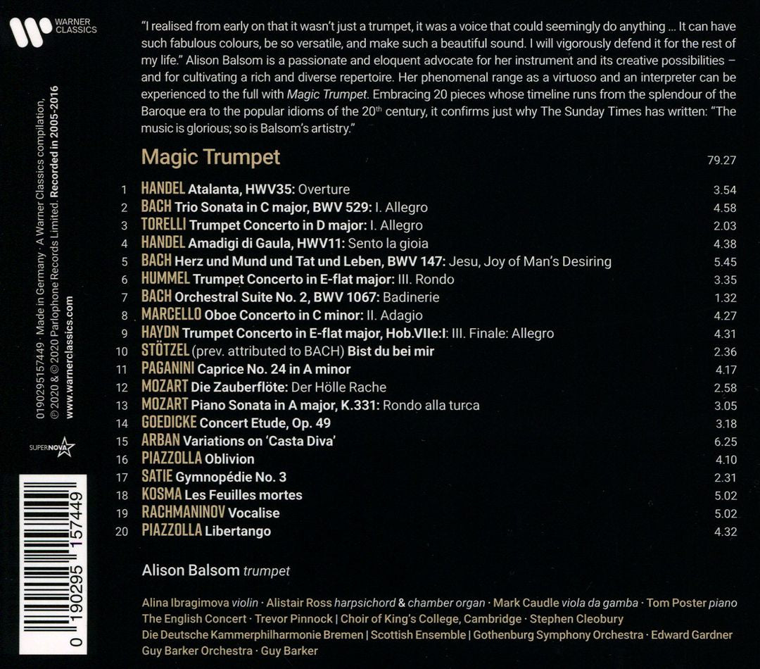 Magic Trumpet cover art