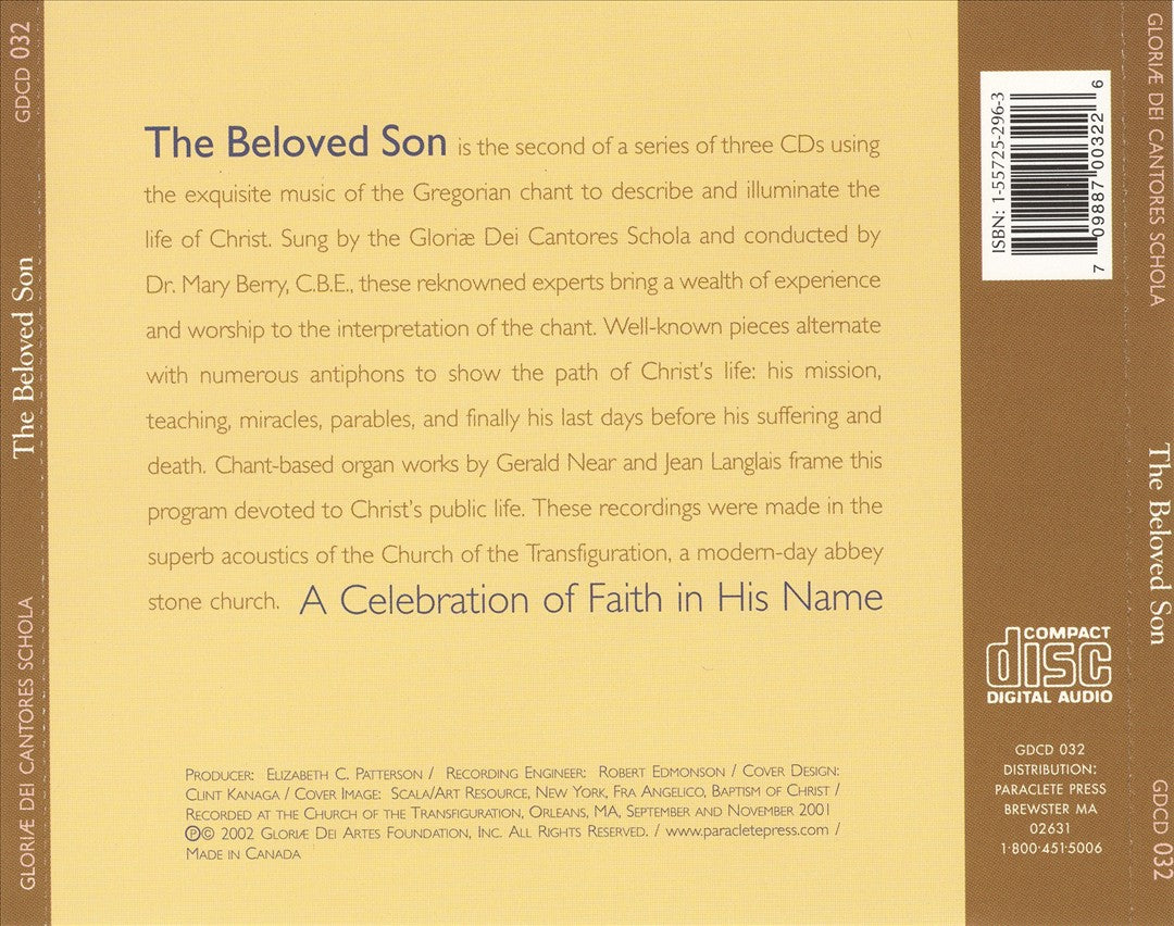 Beloved Son: A Celebration of Faith in His Name cover art