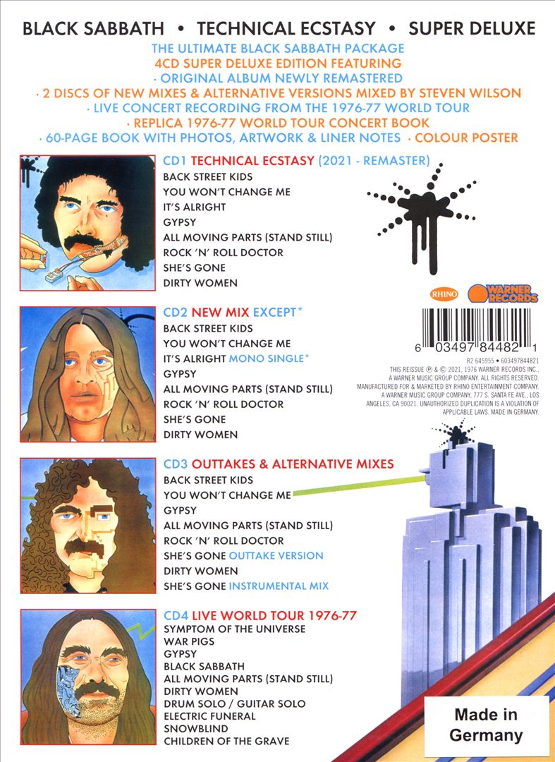 Technical Ecstasy cover art