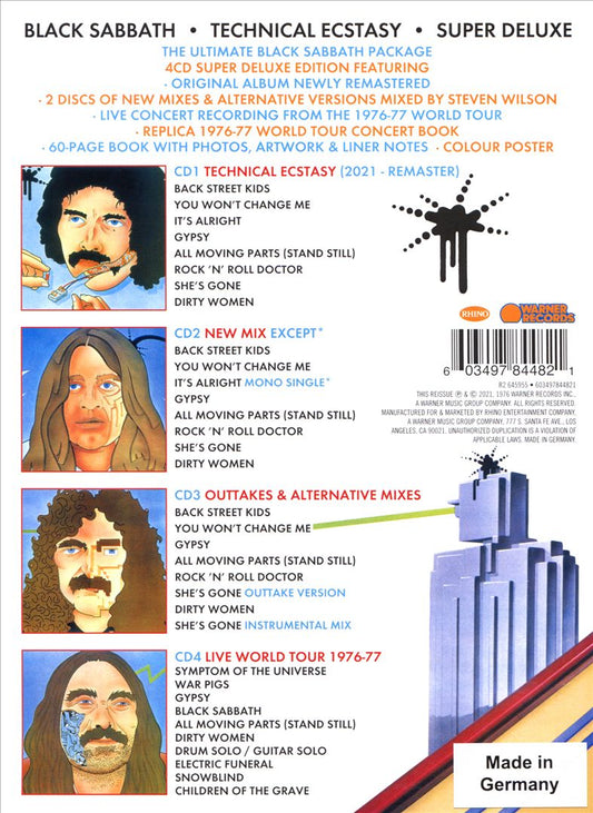 Technical Ecstasy cover art