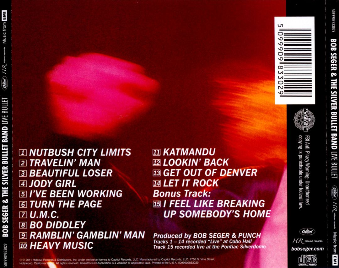 Live Bullet [Bonus Track and Remixes] cover art