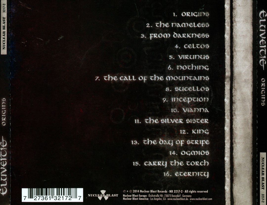 Origins cover art
