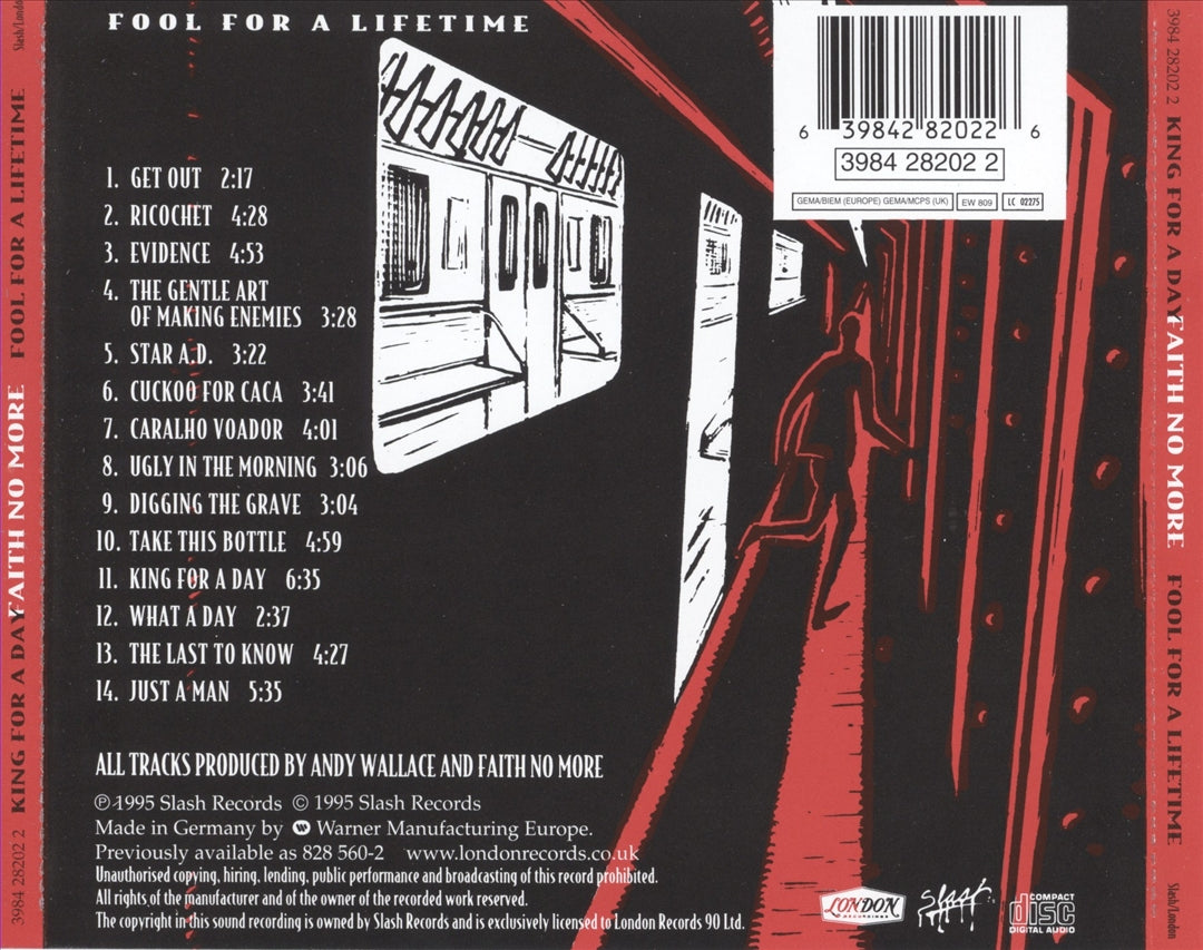 King for a Day, Fool for a Lifetime cover art