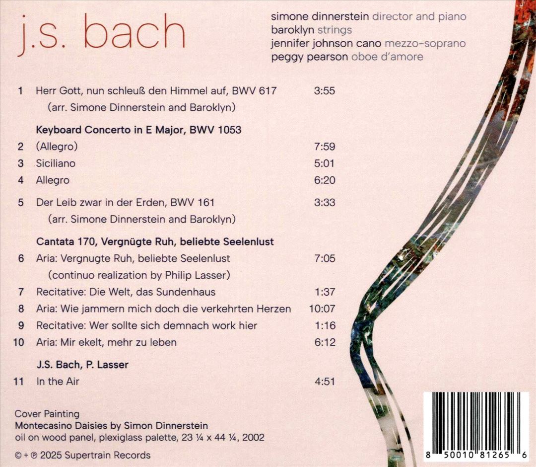 Complicité: Bach, Philip Lasser cover art