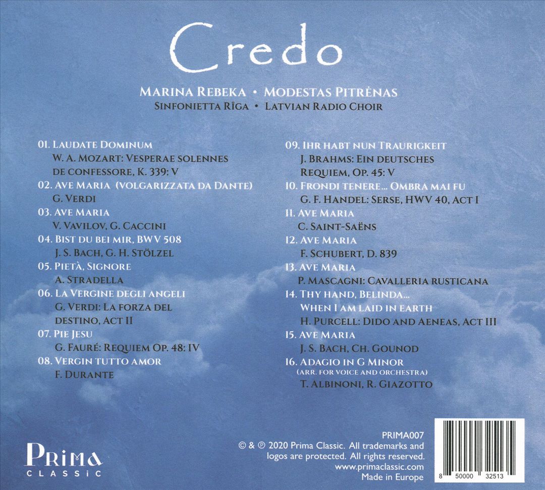 Credo cover art