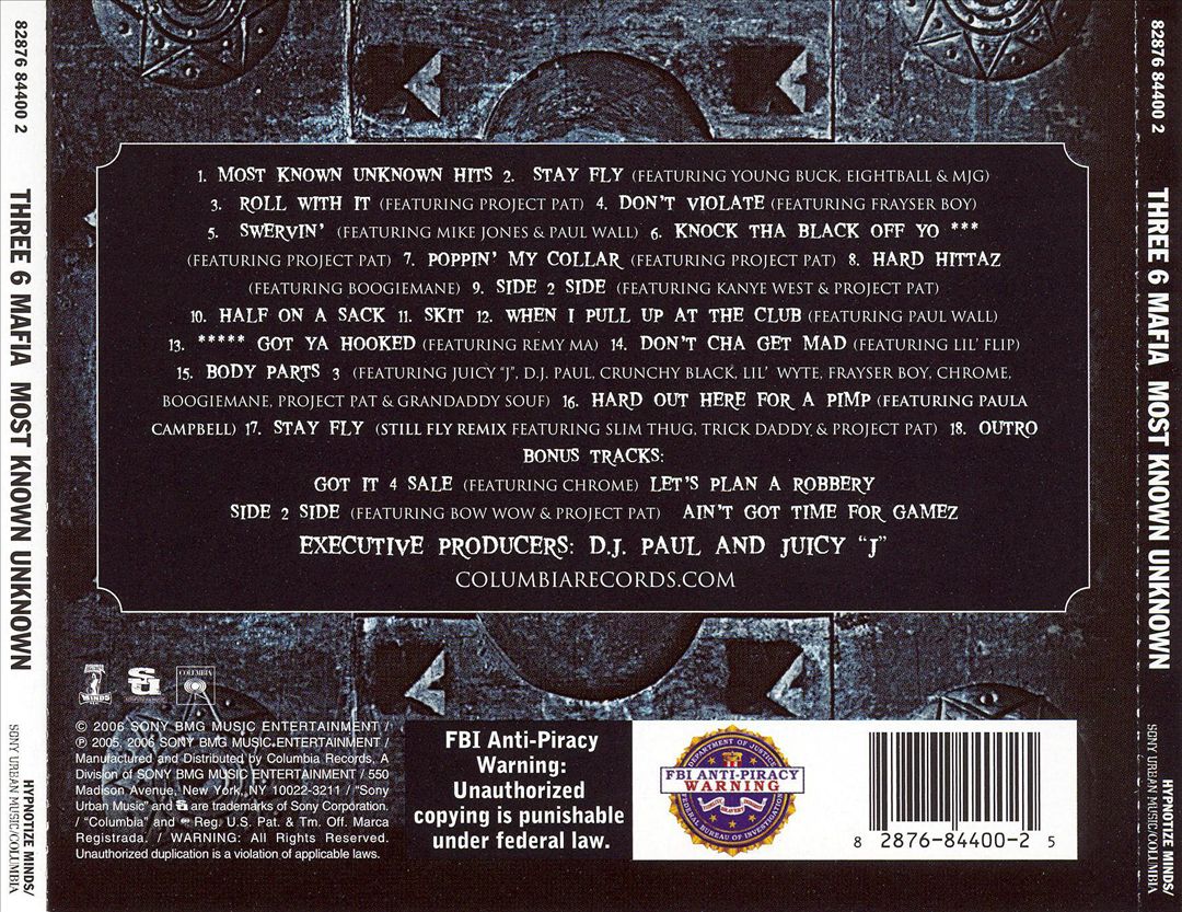 Most Known Unknown [Bonus Tracks] cover art