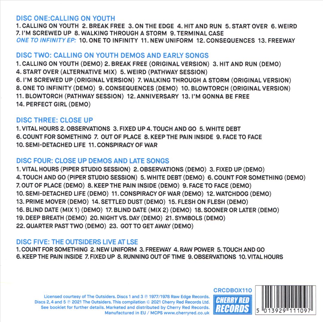 Count for Something: Albums, Demos, Live & Unreleased 1976-1978 cover art