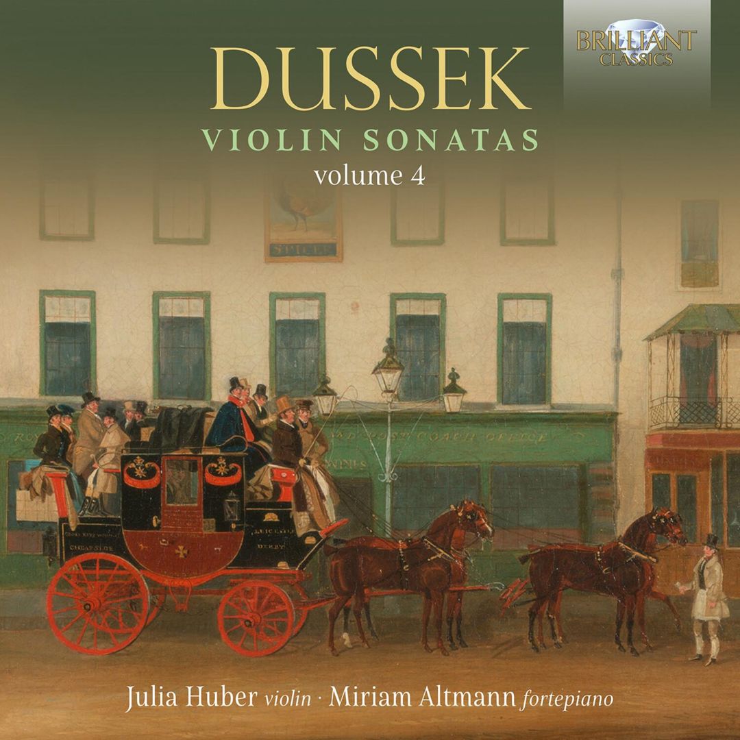 Dussek: Violin Sonatas, Vol. 4 cover art