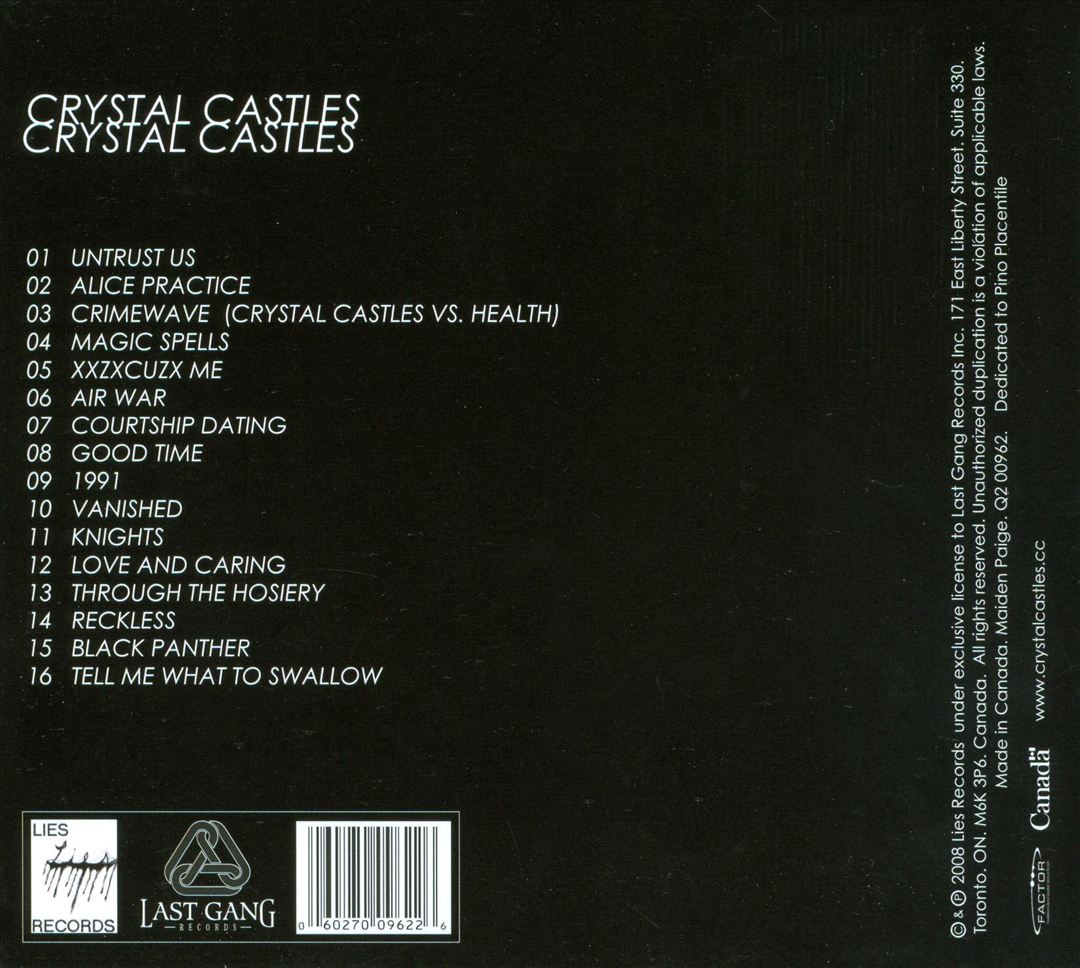 Crystal Castles cover art