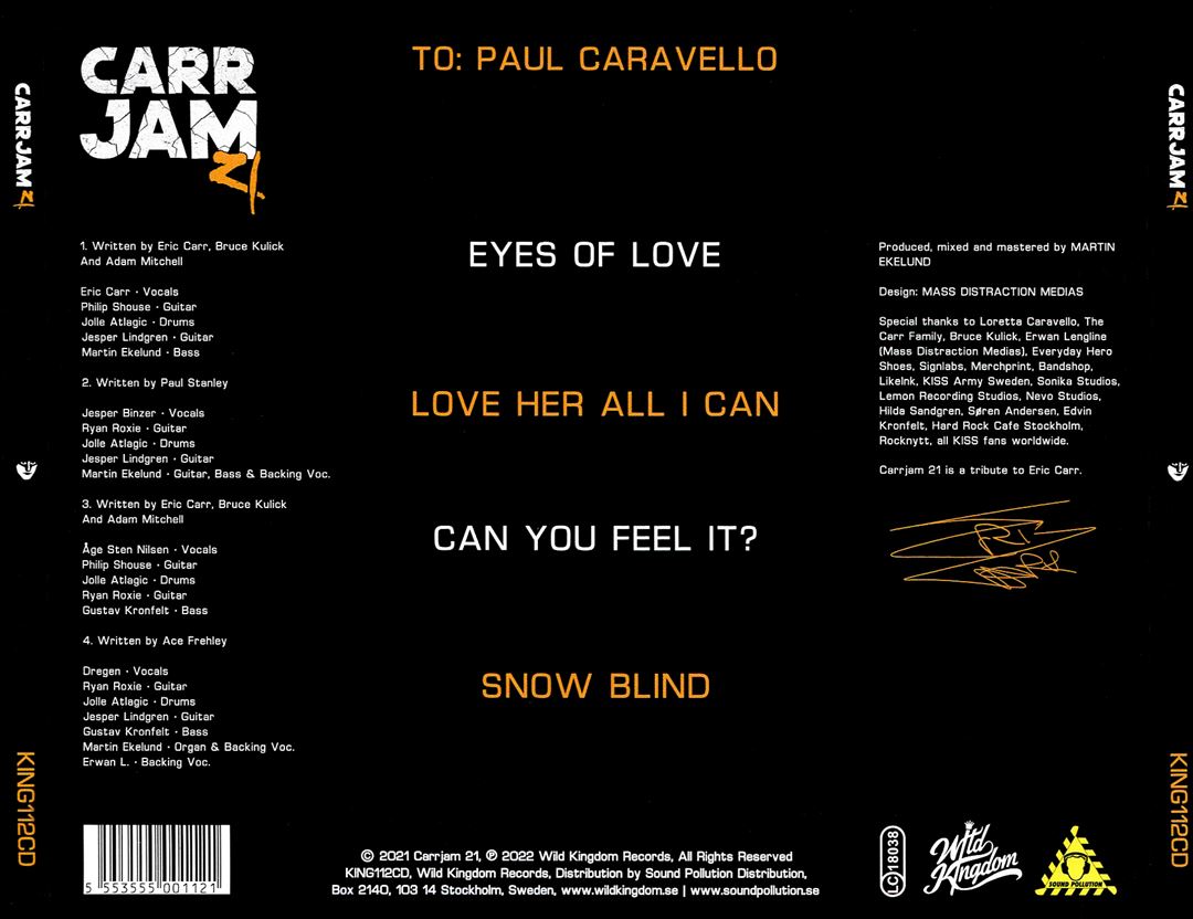 Carr Jam - 21 cover art