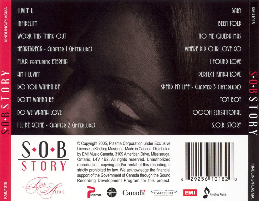 S.O.B. Story By cover art