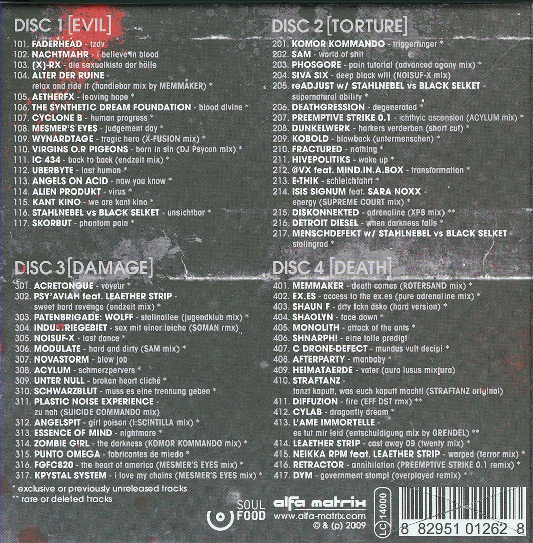 Endzeit Bunkertracks: Act IV cover art
