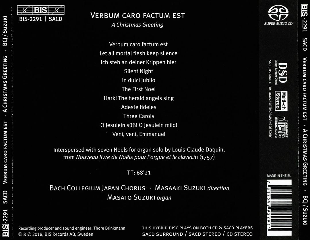 Verbum Caro Factum Est: A Christmas Greeting cover art