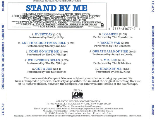 Stand by Me [Original Motion Picture Soundtrack] cover art