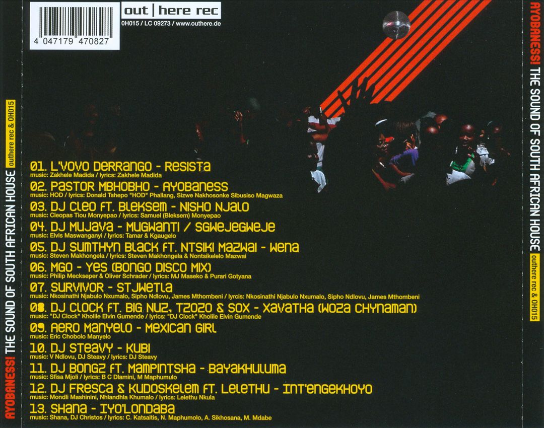 Ayobaness! The Sound of South African House cover art