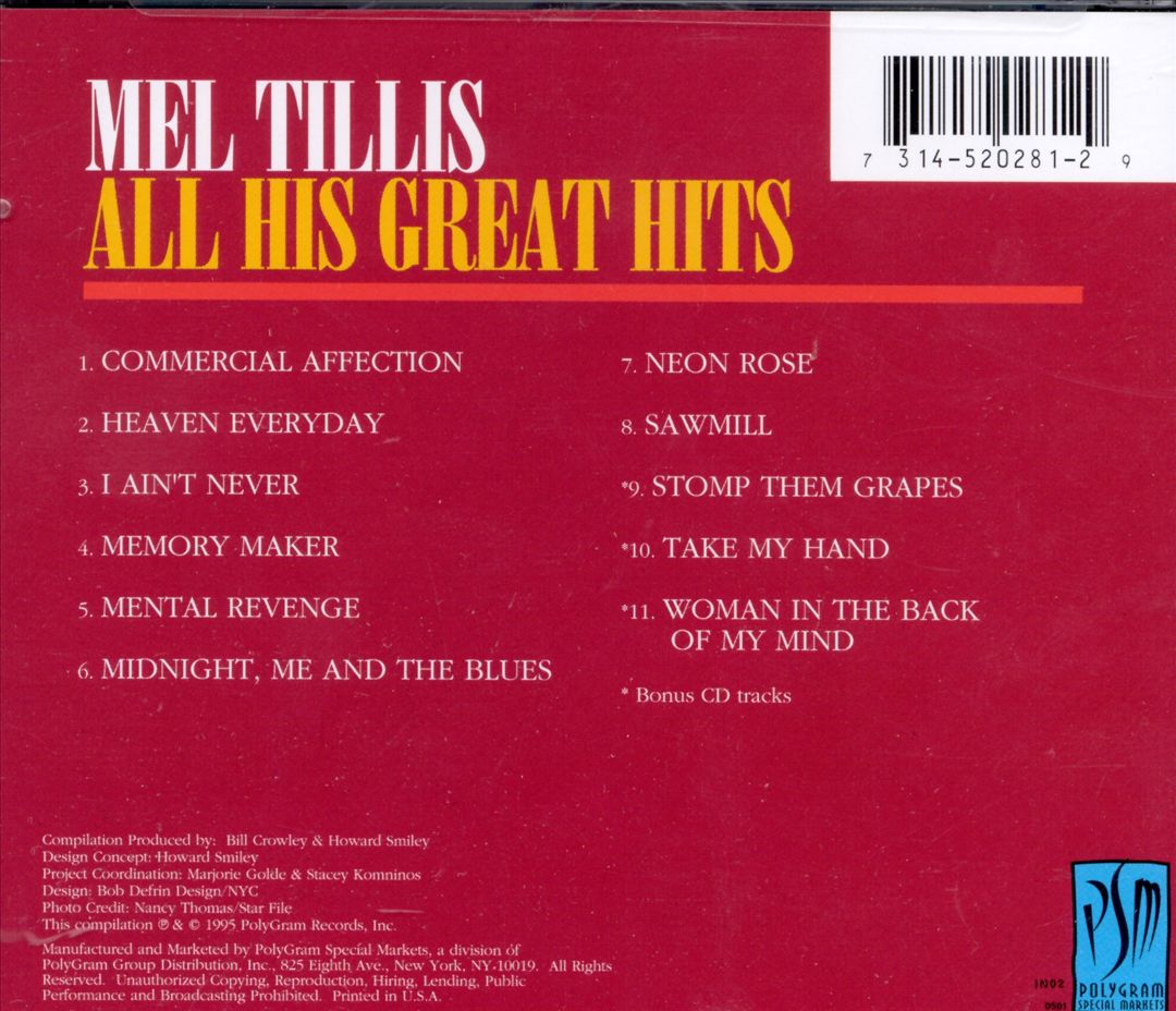 All His Great Hits cover art