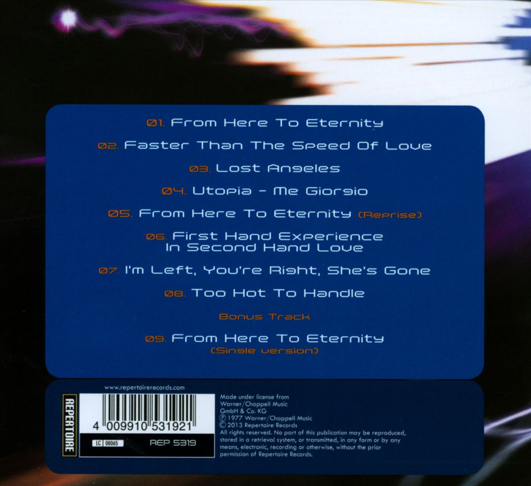 From Here to Eternity [Bonus Track] [Deluxe] cover art