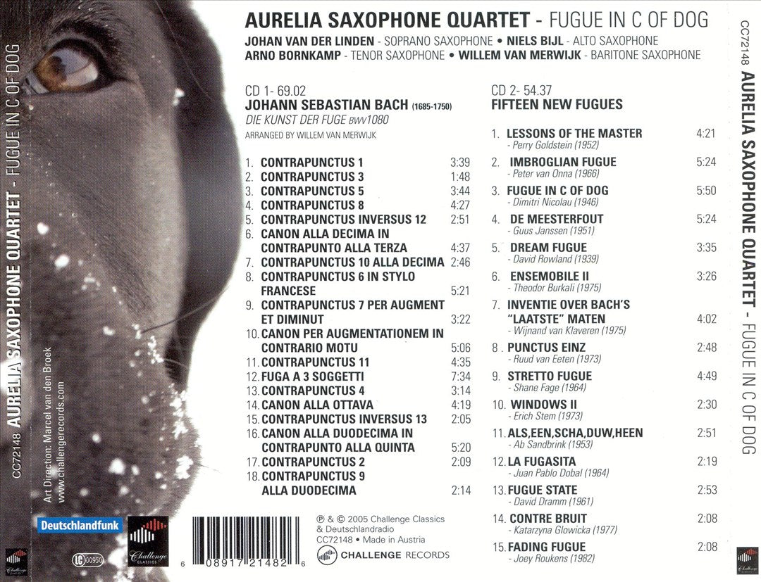 Fugue in C of Dog cover art