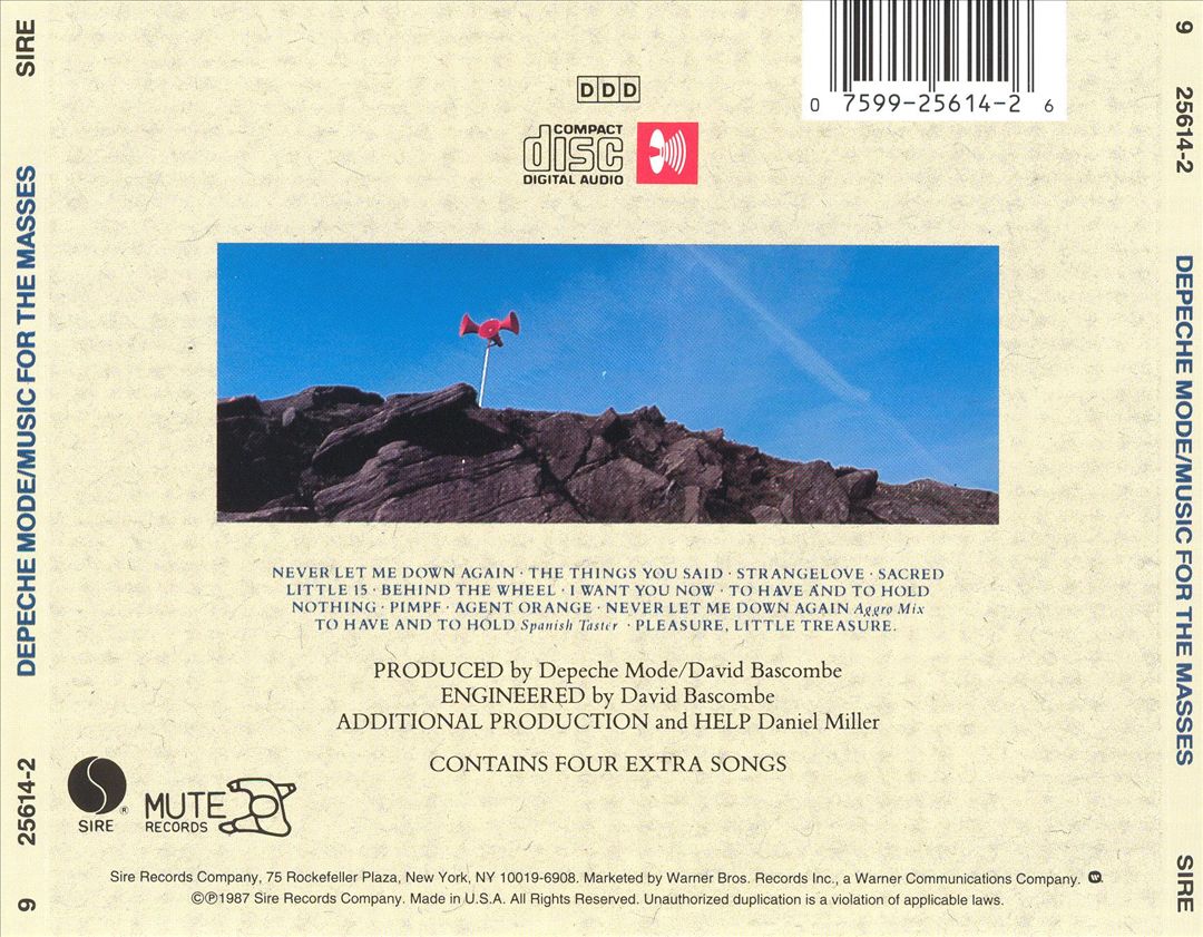 Music for the Masses [Bonus Tracks] cover art