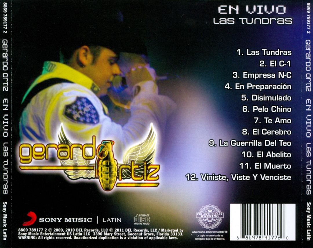 En Vivo Las Tundras cover art