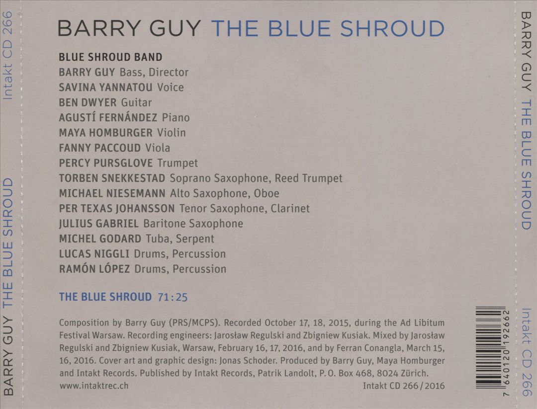 Blue Shroud cover art