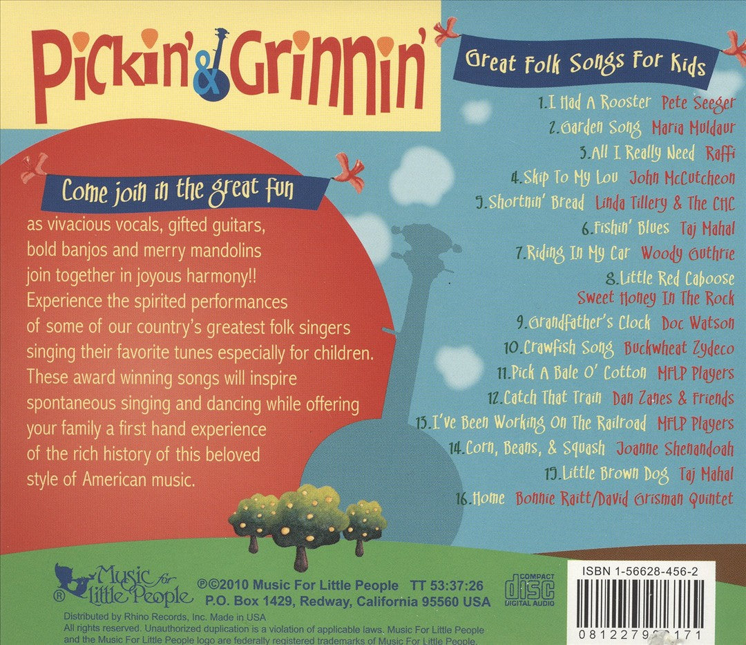 Pickin' & Grinnin': Great Folk Songs for Kids cover art